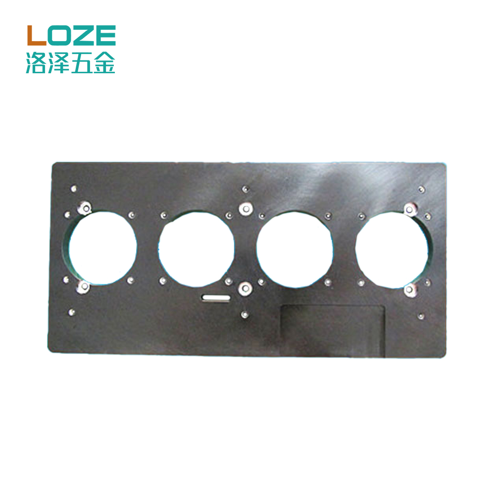 Precision cnc machining parts processing service Aluminum alloy hand plate parts turning milling Stainless steel fixture parts